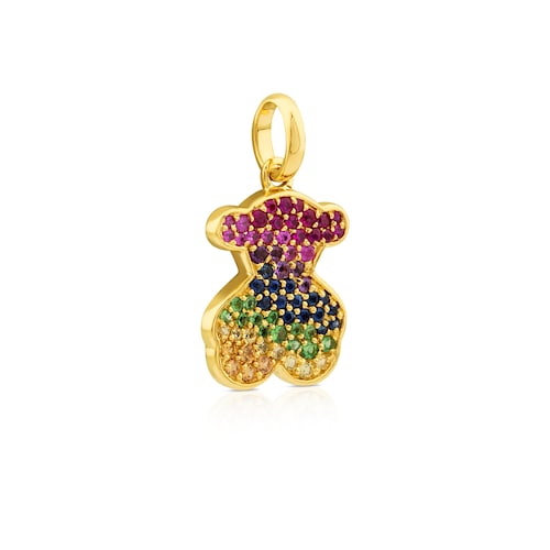 Penjoll Icon Gems d'Or amb Safir