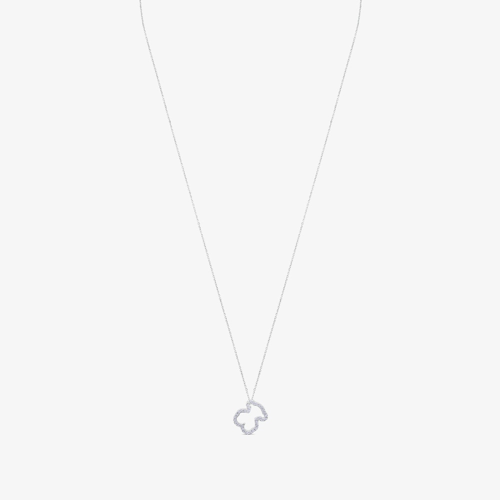 Tous Icon Gems - Naszyjnik z białego złota z diamentami