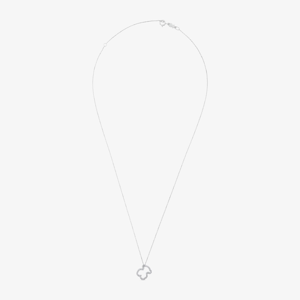 Tous Icon Gems - Naszyjnik z białego złota z diamentami