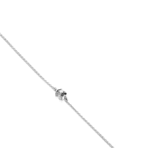 White Gold Silueta Bracelet with Diamonds