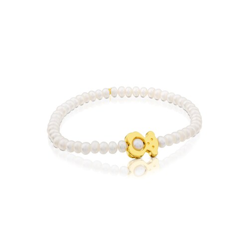 18K Solid Gold Sweet Dolls Bracelet