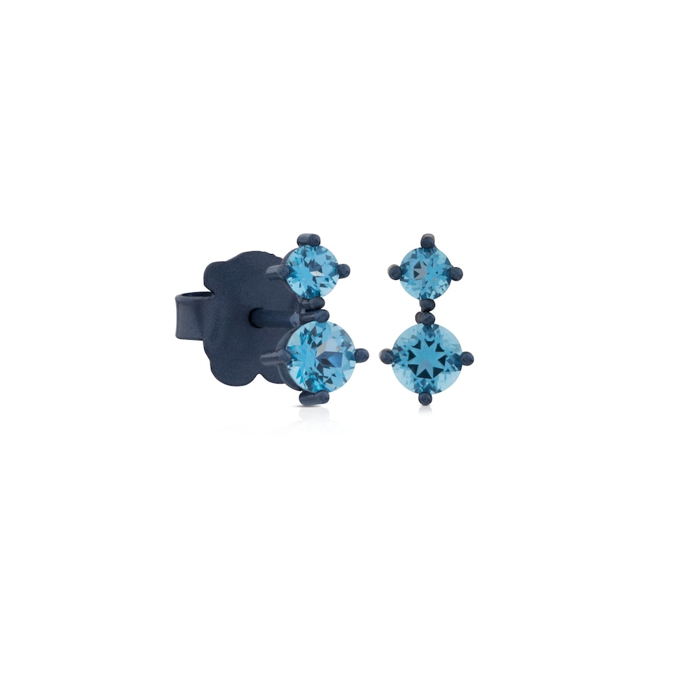 Tytan Earrings with Topaz