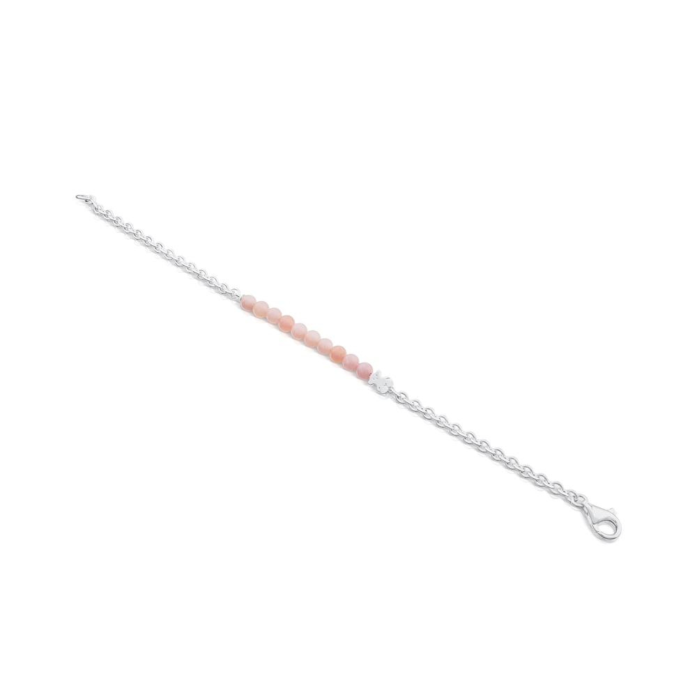 Sterling silver Straight Bracelet with Opal image number 2