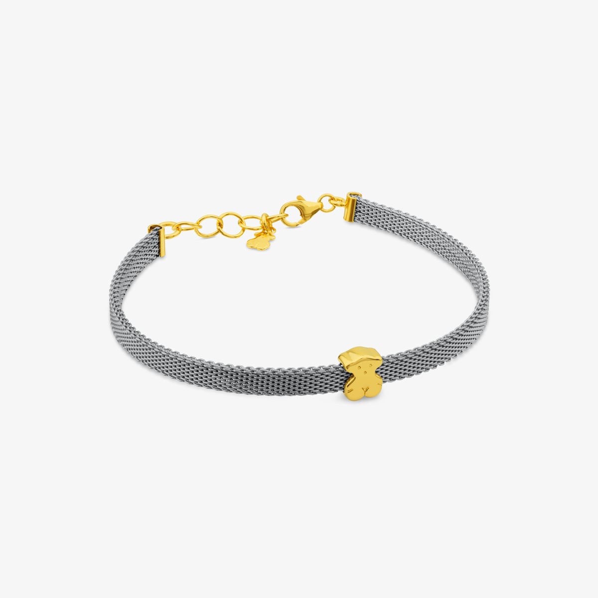 Armband Icon Mesh Aus Stahl Und Gold