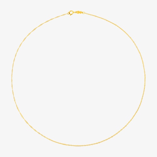 40&nbsp;cm 18K solid gold TOUS Chain cord Choker.
