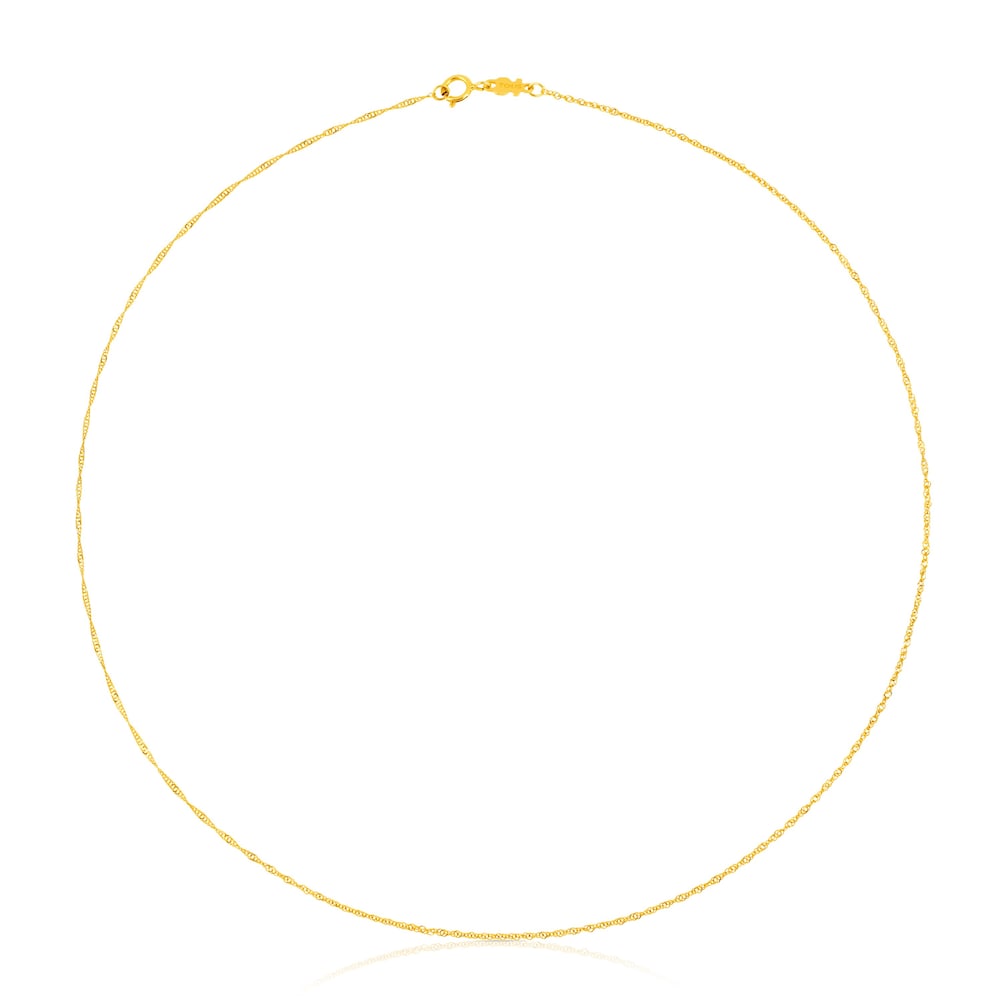 cm Gold TOUS Chain cord Choker