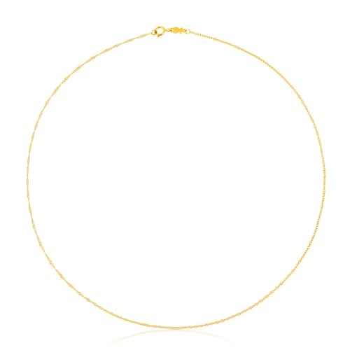 Gargantilla de oro cordón, 40 cm TOUS Chain