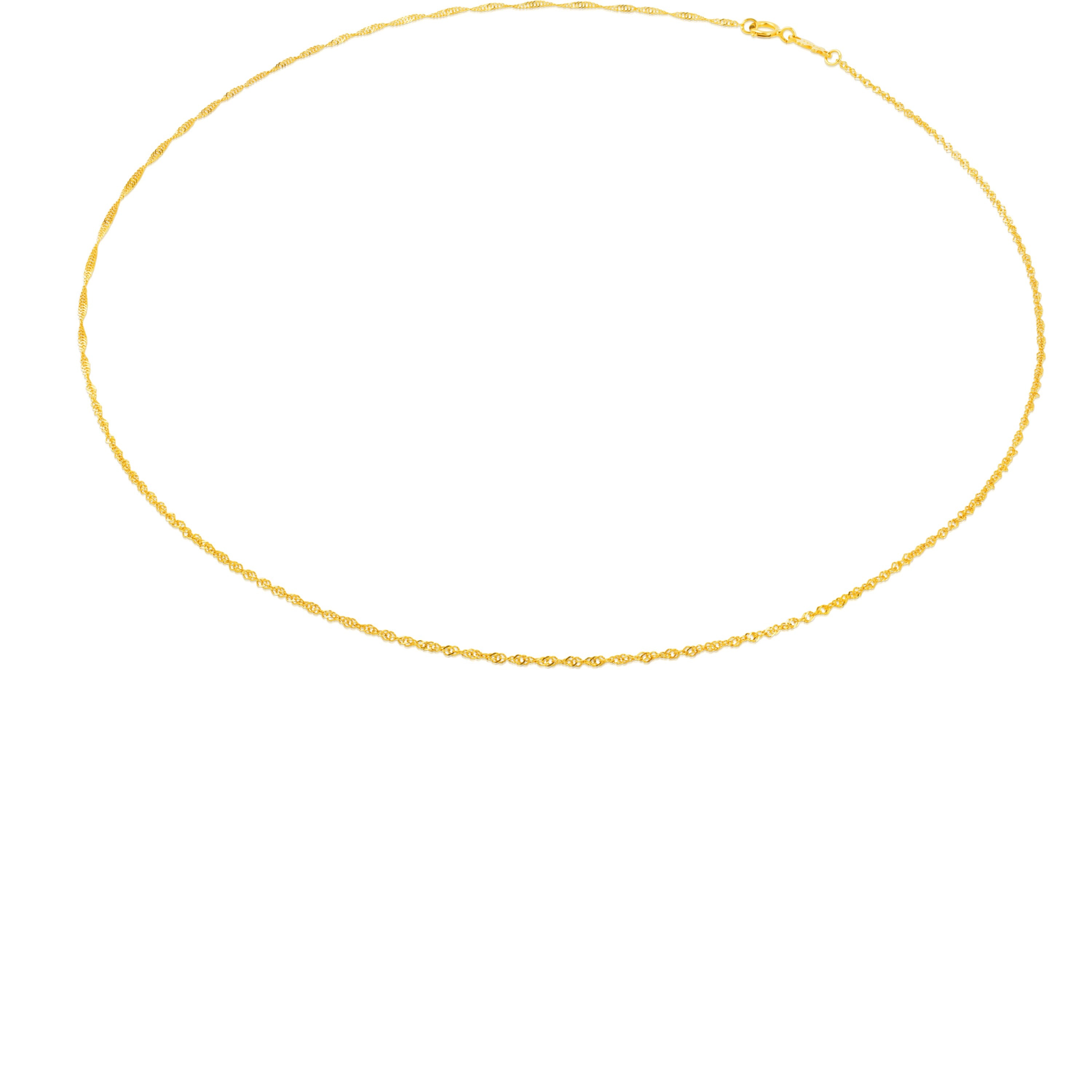 Gargantilla de oro cordón, 40 cm TOUS Chain