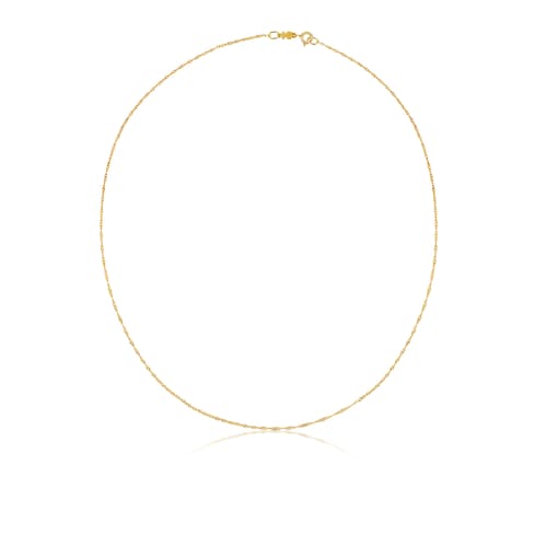 45 cm Gold TOUS Chain spiral Choker