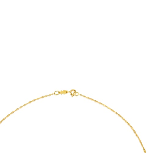 45 cm Gold TOUS Chain spiral Choker