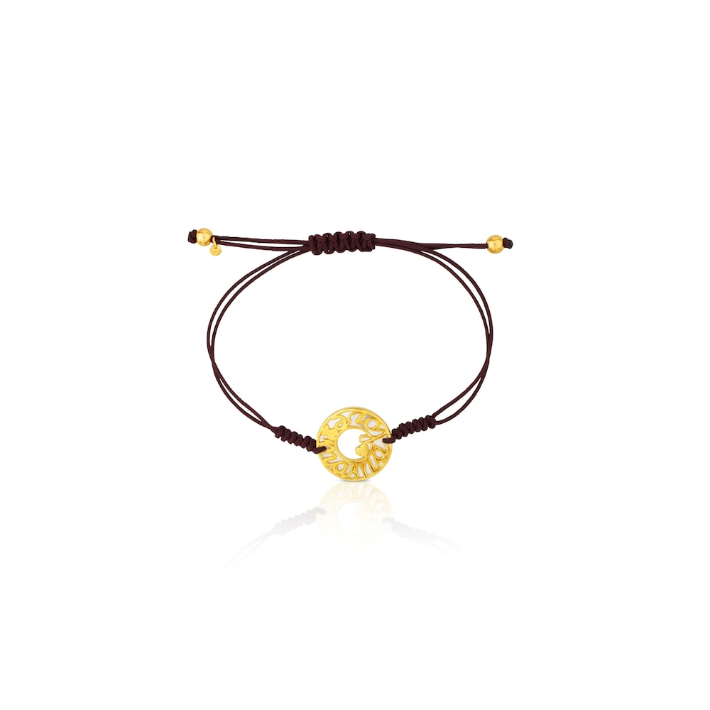 Pulsera TOUS Mama de Oro con N&aacute;car