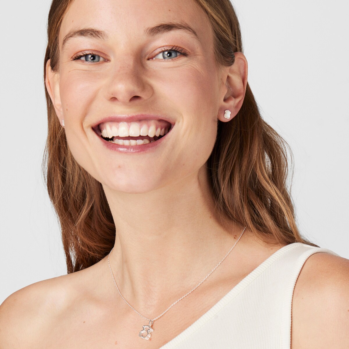 Collar de plata Galaxy