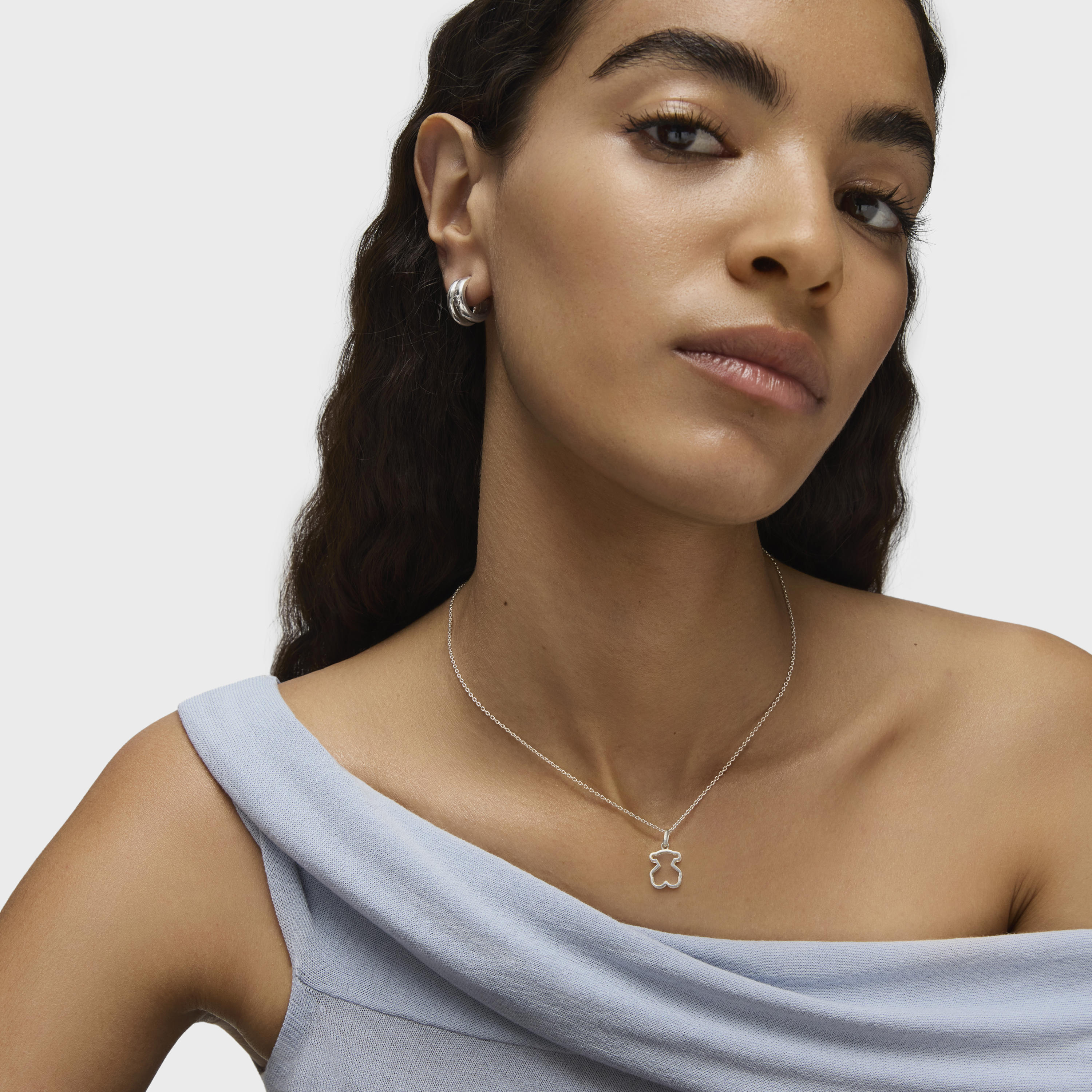 Silver Galaxy Necklace