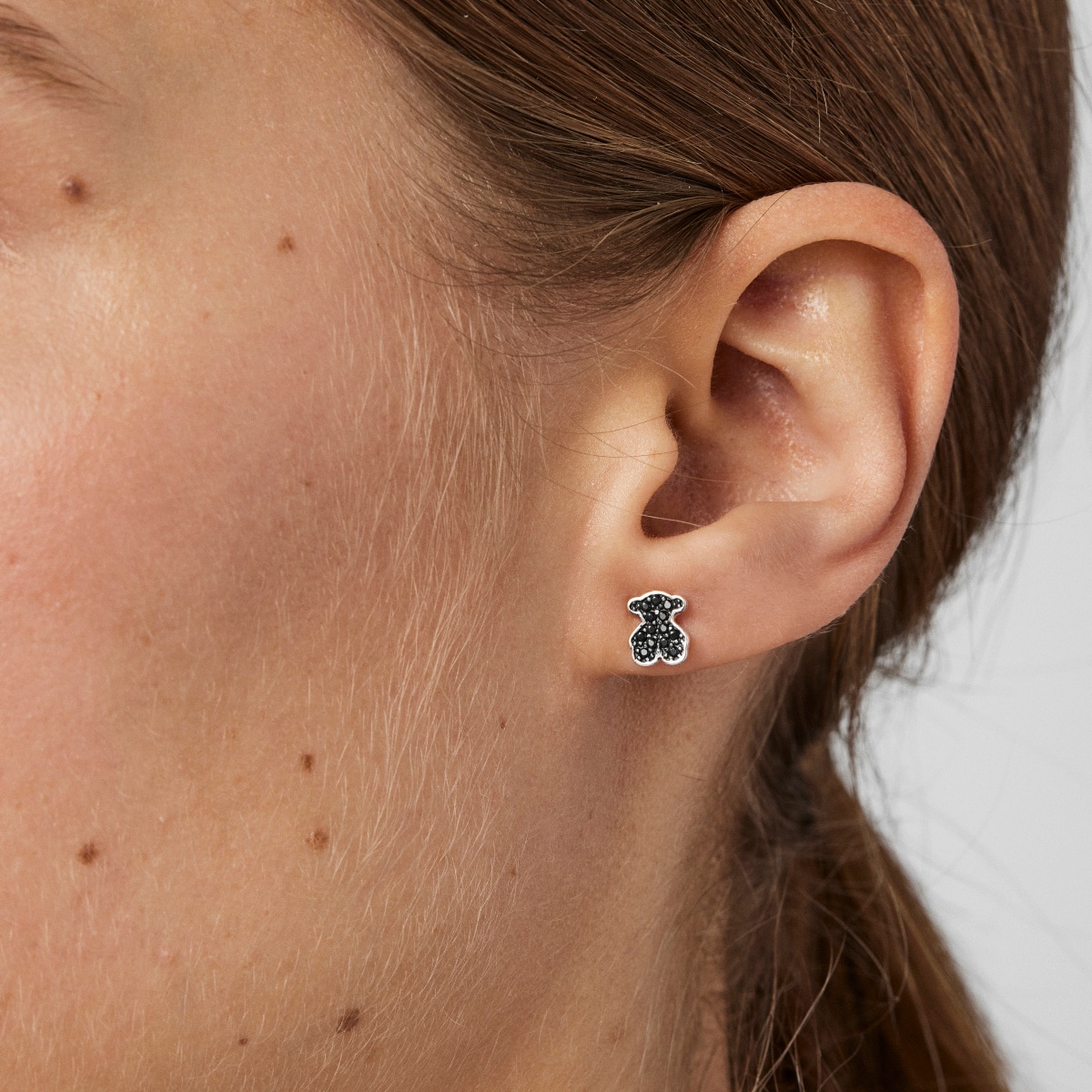 Pendientes de plata con espinela Motif