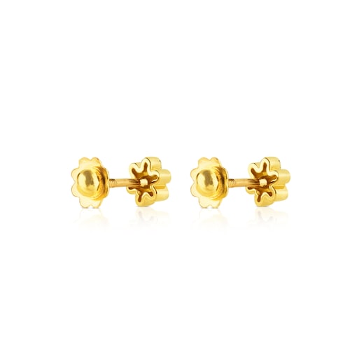 Boucles d'oreilles Puppies en Or