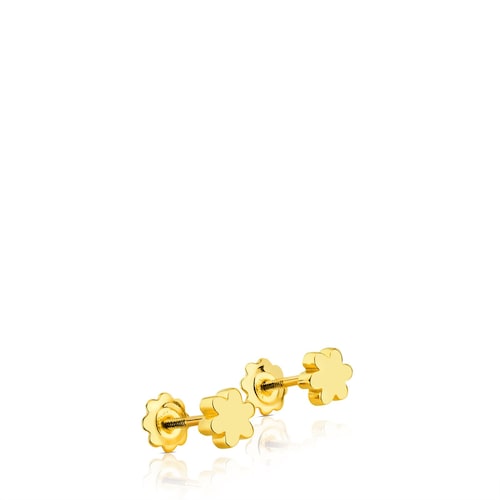 Boucles d'oreilles Puppies en Or
