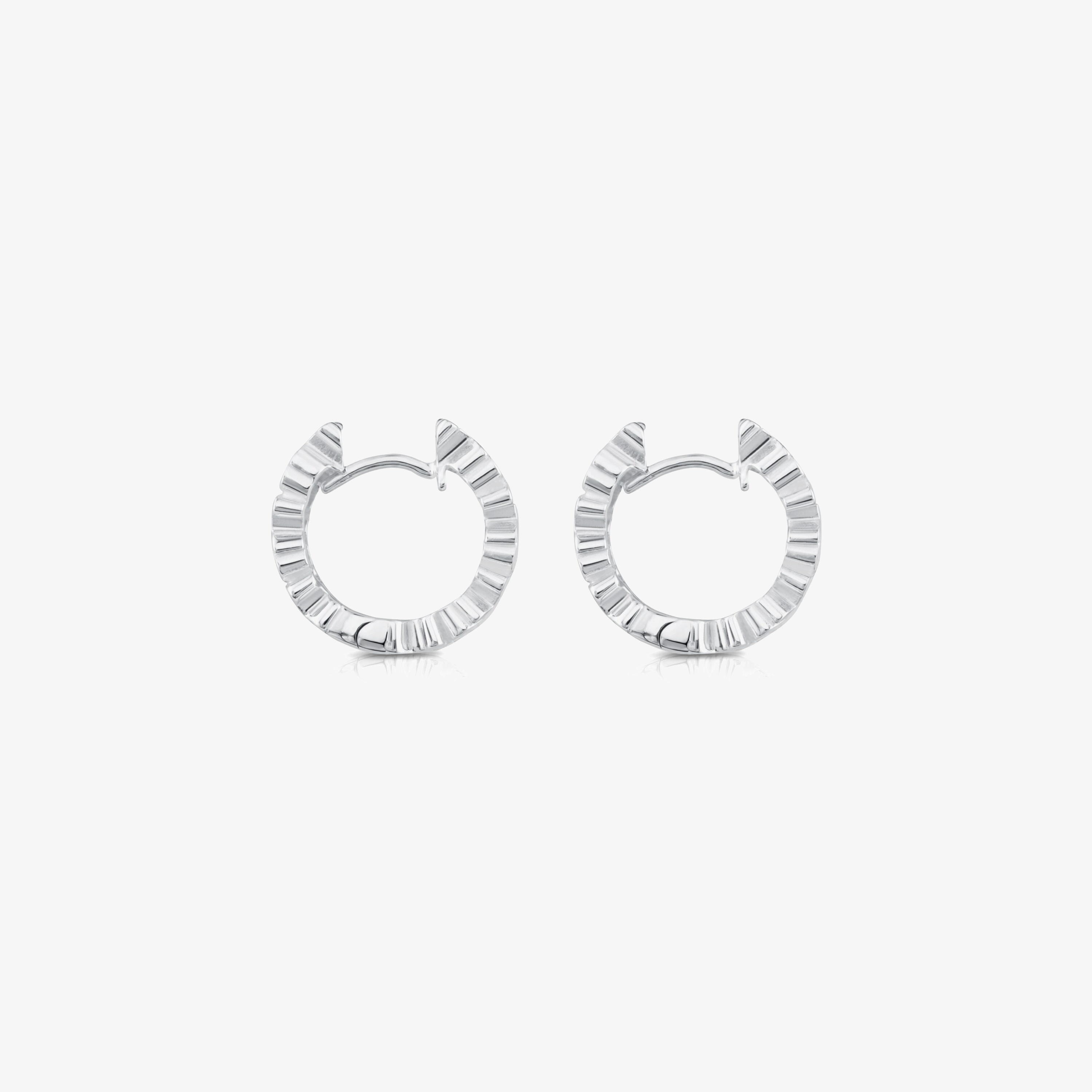 Silver TOUS Puppies hoop Earrings