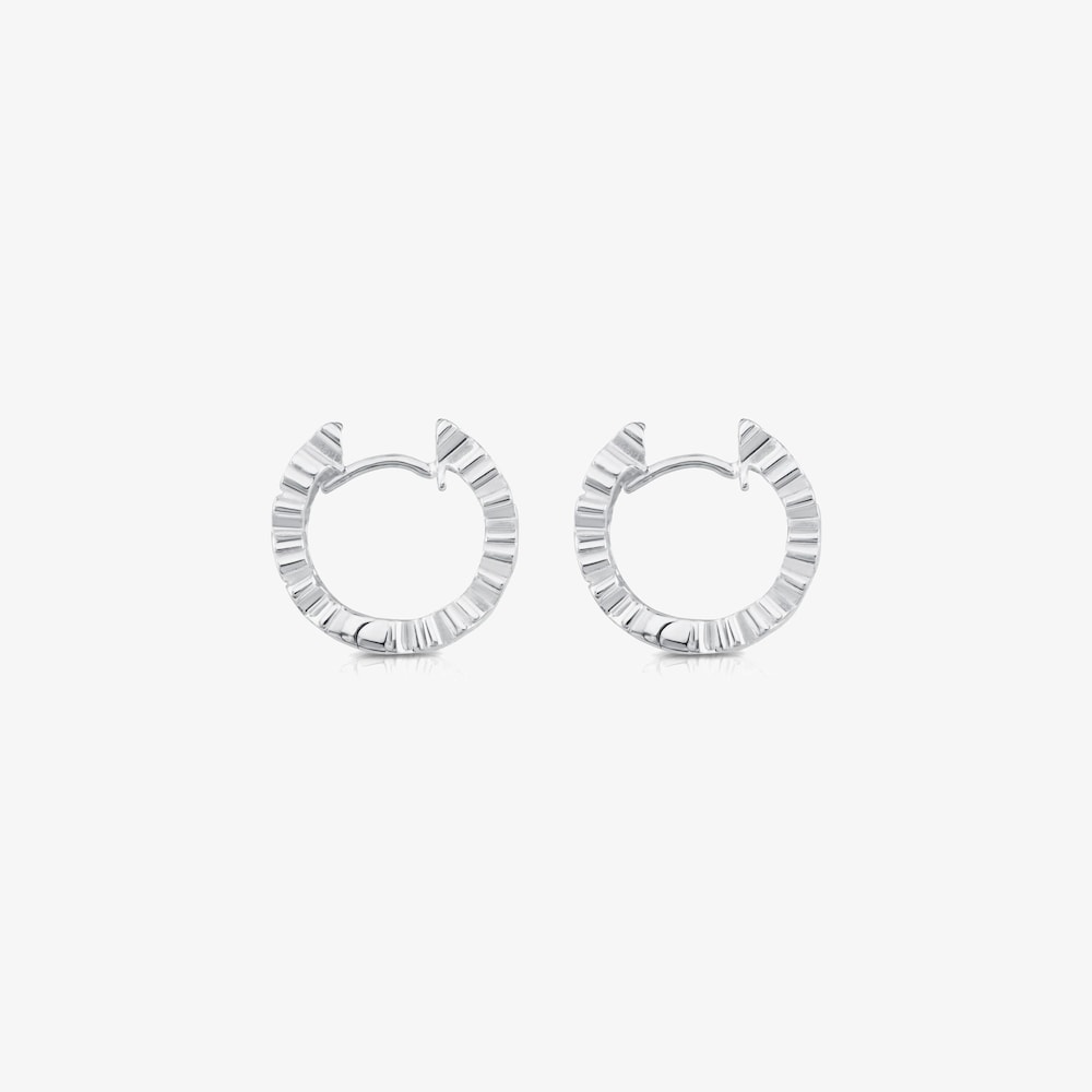 Pendientes aro de plata Puppies