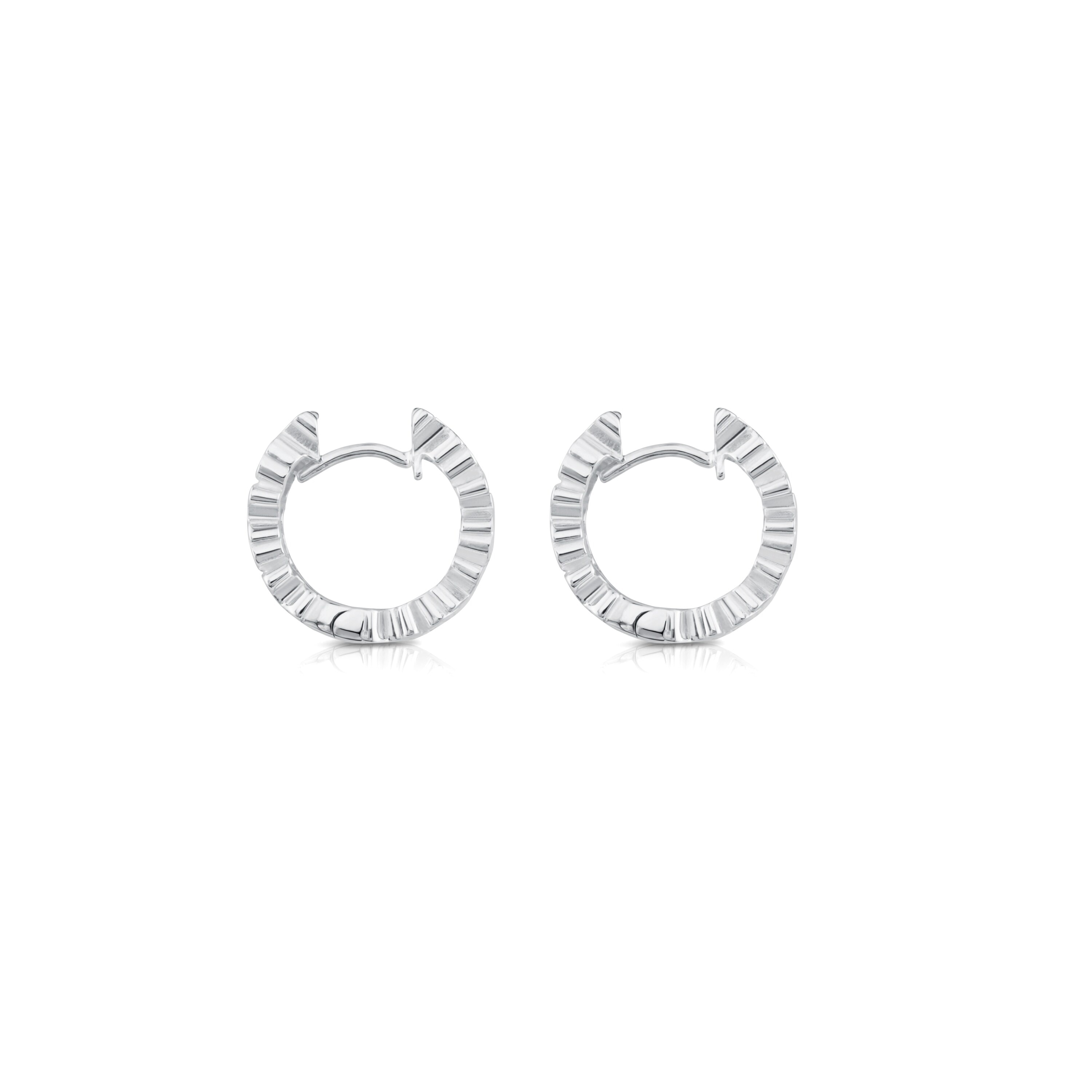 Silver TOUS Puppies hoop Earrings
