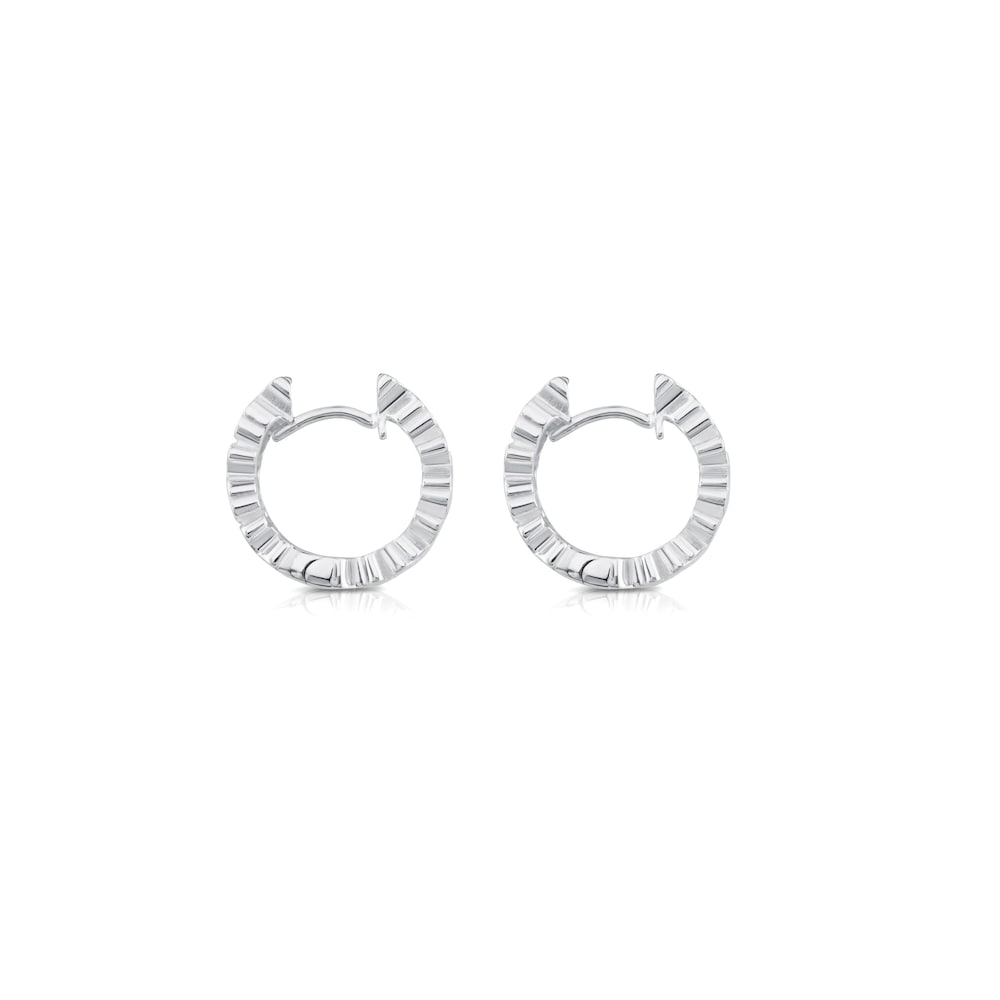 Pendientes aro de plata Puppies image number 1