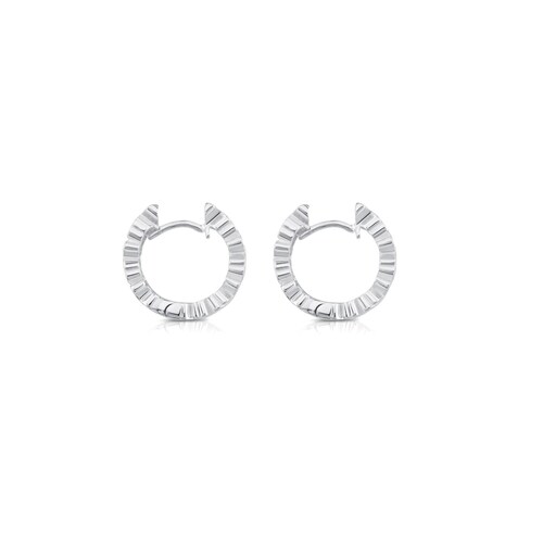 Pendientes aro de plata Puppies