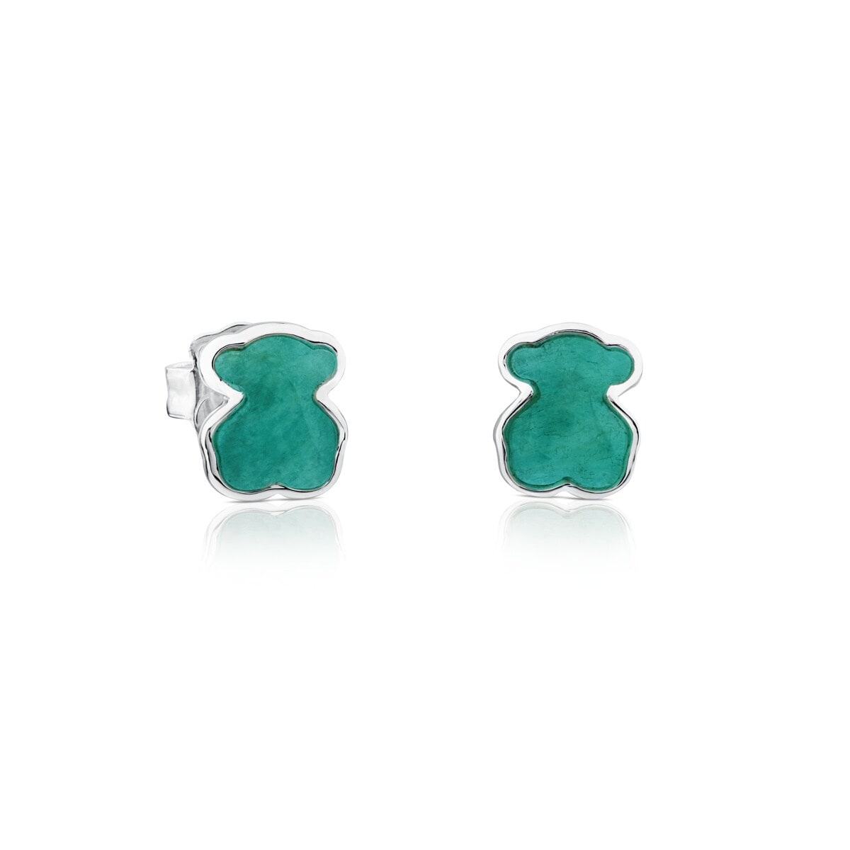 Pendientes de plata con amazonita New Color image number 0