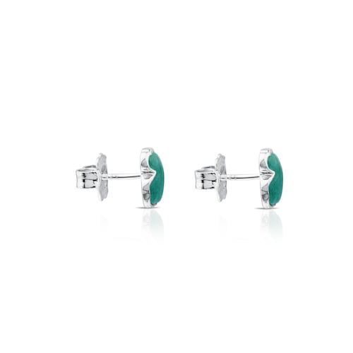 Pendientes de plata con amazonita New Color
