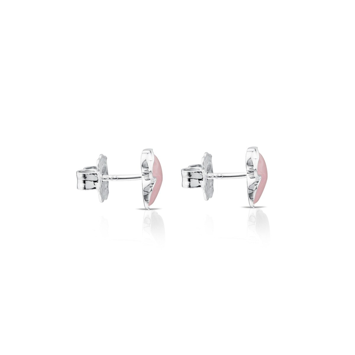 Silver New Color Earrings with Quartz