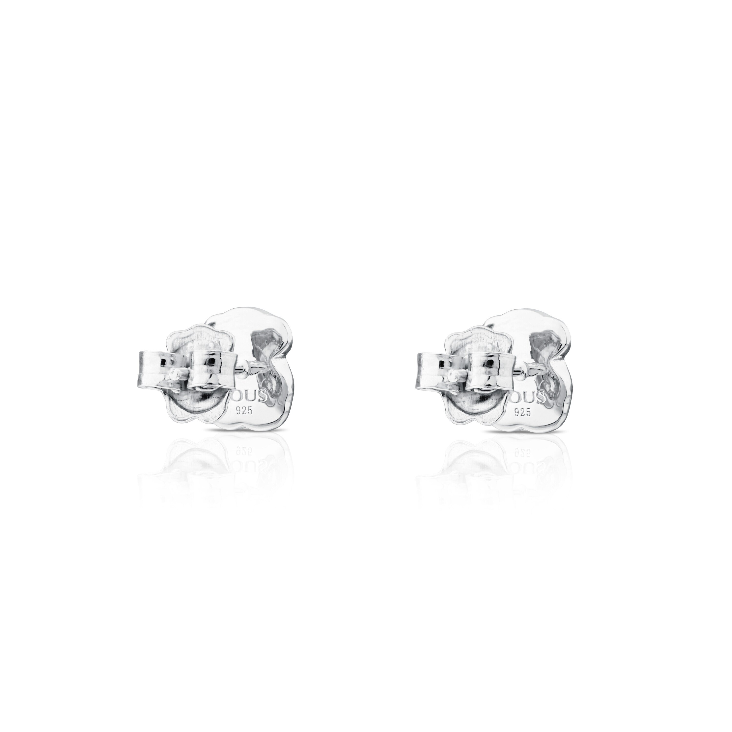 Silver New Color Earrings with Quartz