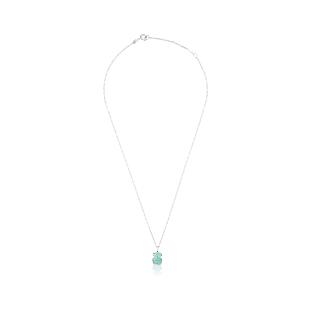 Collar de plata con amazonita New Color Collar de plata con amazonita New Color