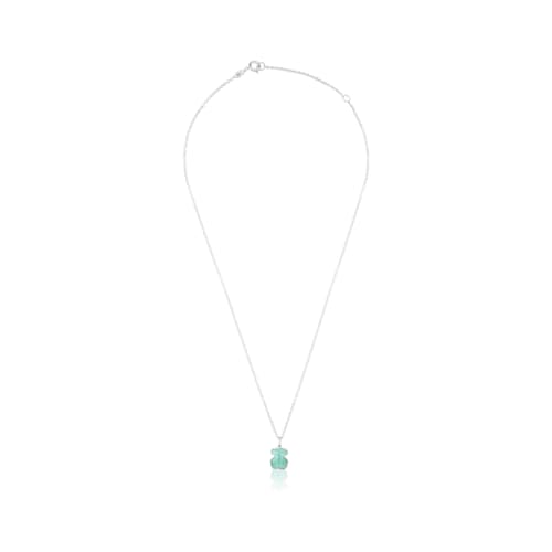 Collar de plata con amazonita New Color