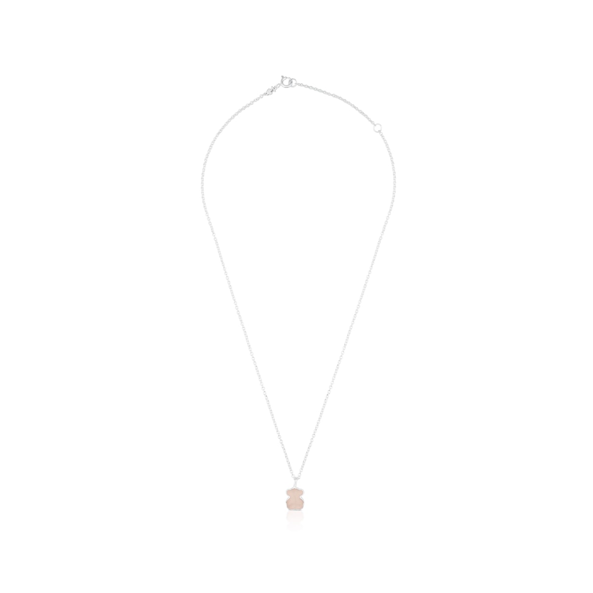 Silver New Color Necklace with Quartz