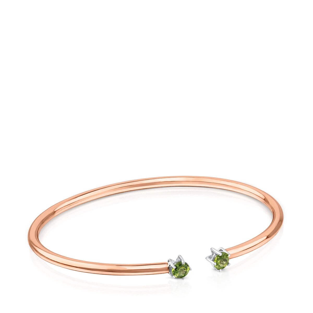 ATELIER 24-7 Bangle in rose Gold with Peridots