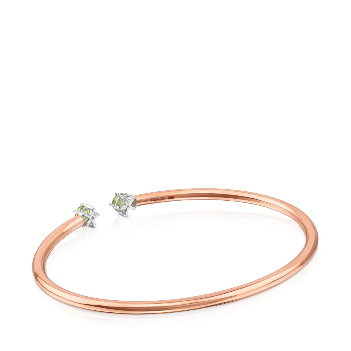 ATELIER 24-7 Bangle in rose Gold with Peridots
