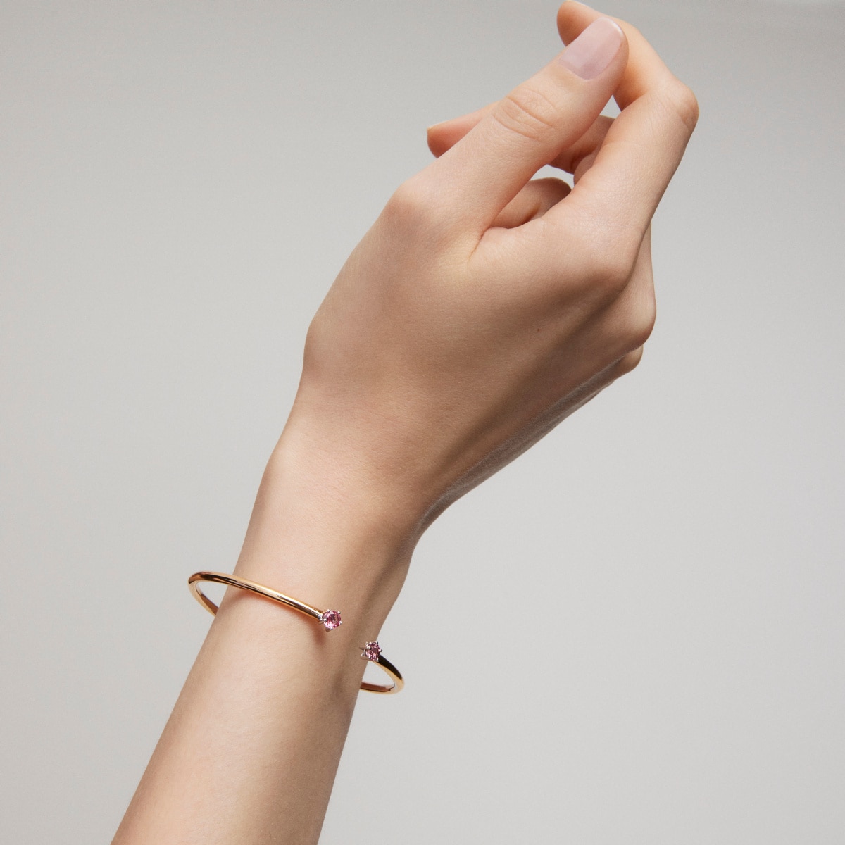 Rose gold and white gold Bracelet with spinels TOUS ATELIER