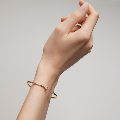 Rose gold and white gold Bracelet with spinels TOUS ATELIER