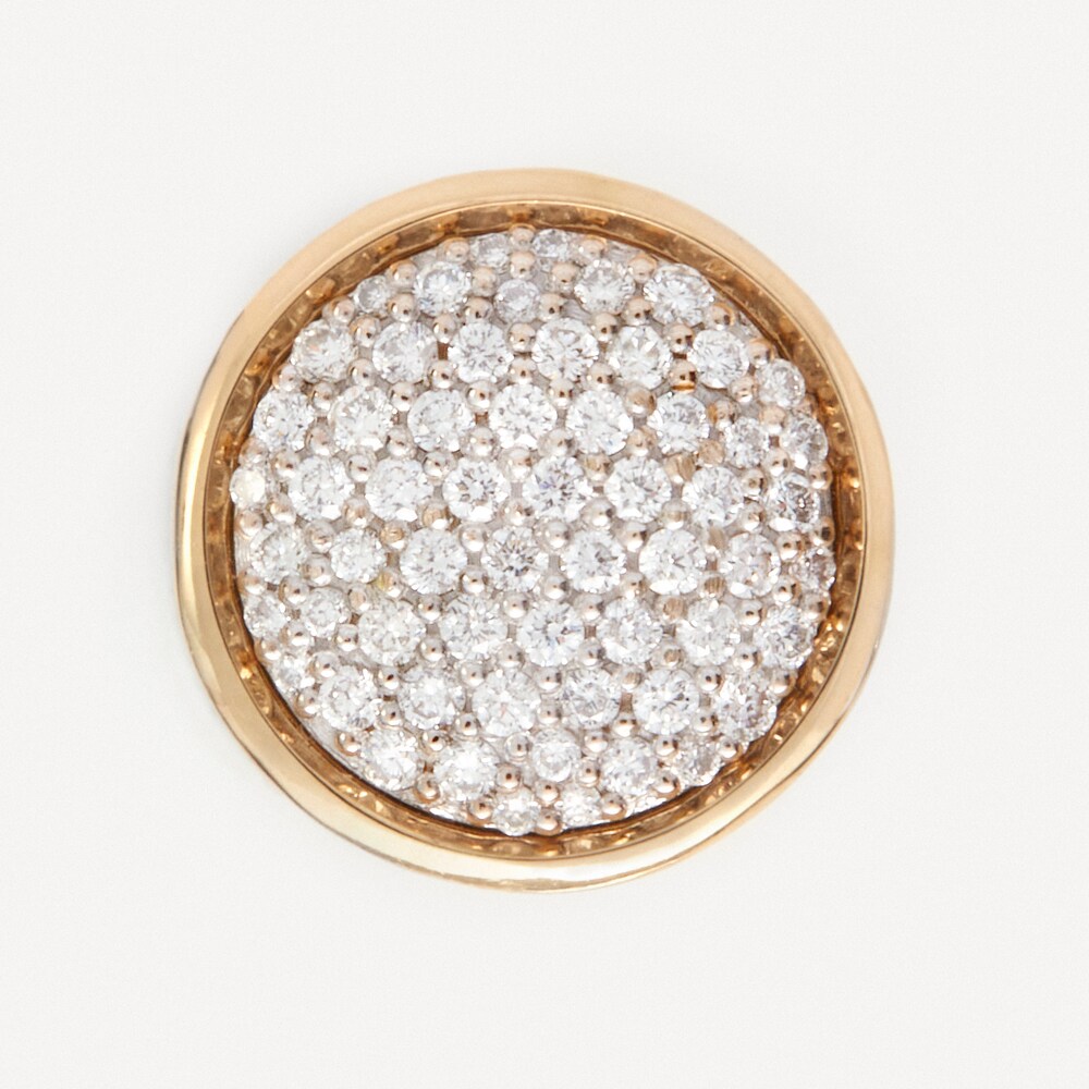 Pendientes de oro y oro blanco con diamantes TOUS ATELIER