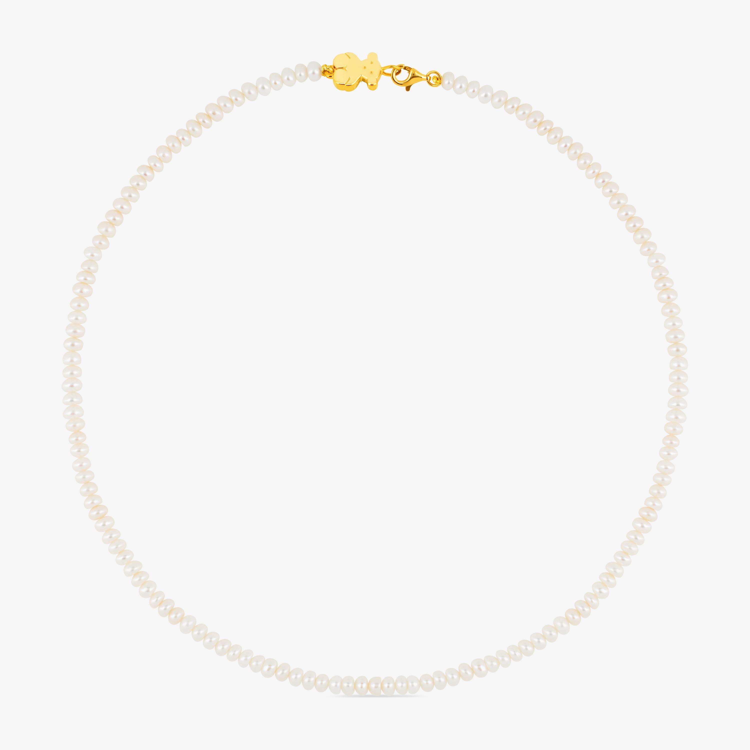 18K solid gold Sweet Dolls Necklace 