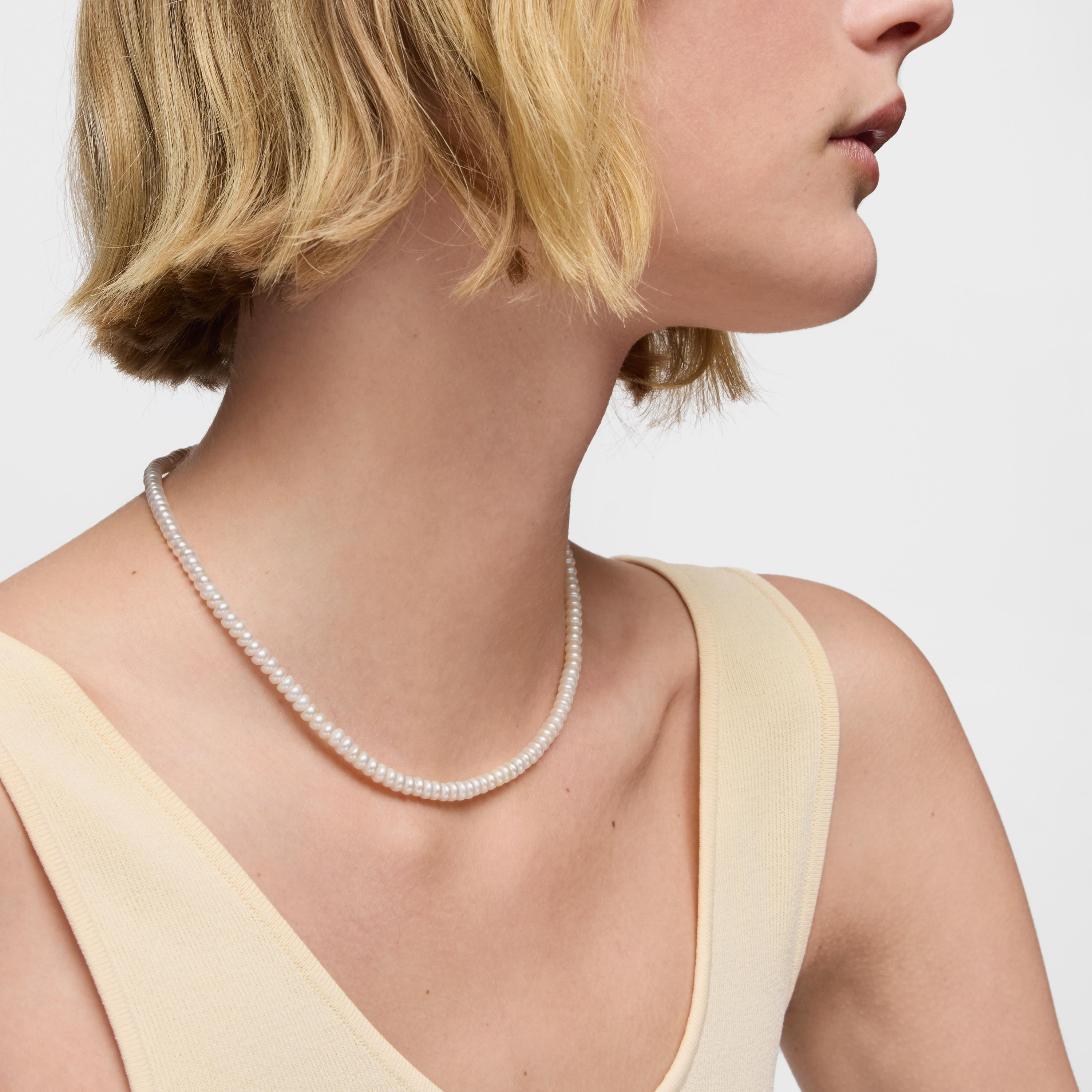 18K solid gold Sweet Dolls Necklace