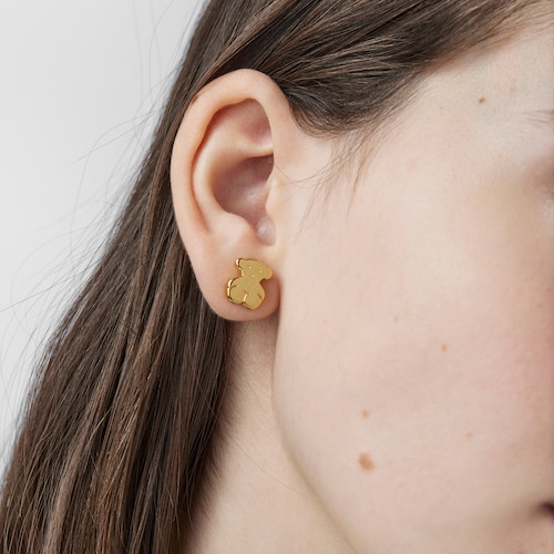 Pendientes de oro motivo oso Sweet Dolls
