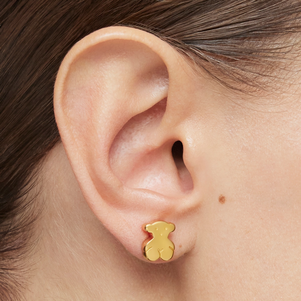 Pendientes de oro motivo oso Sweet Dolls