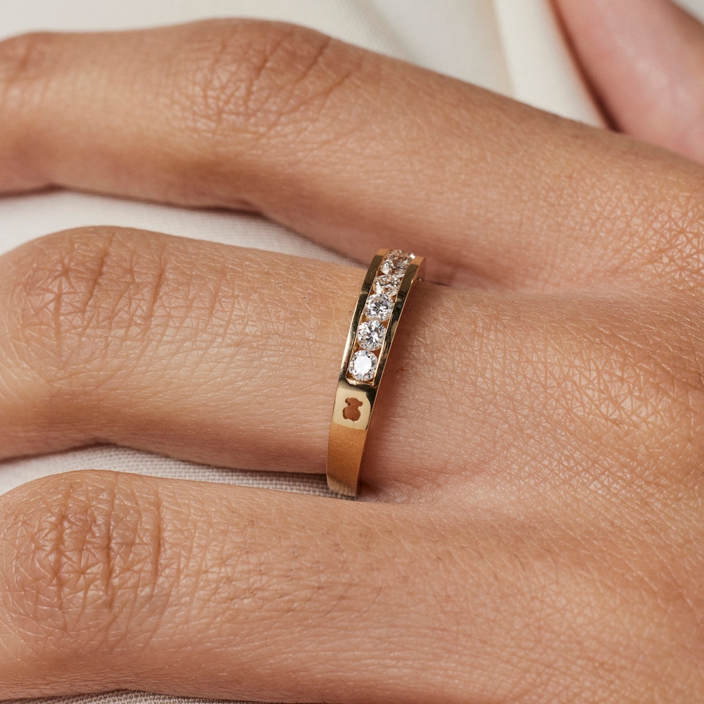 Anillo TOUS Diamonds de Oro con Diamantes