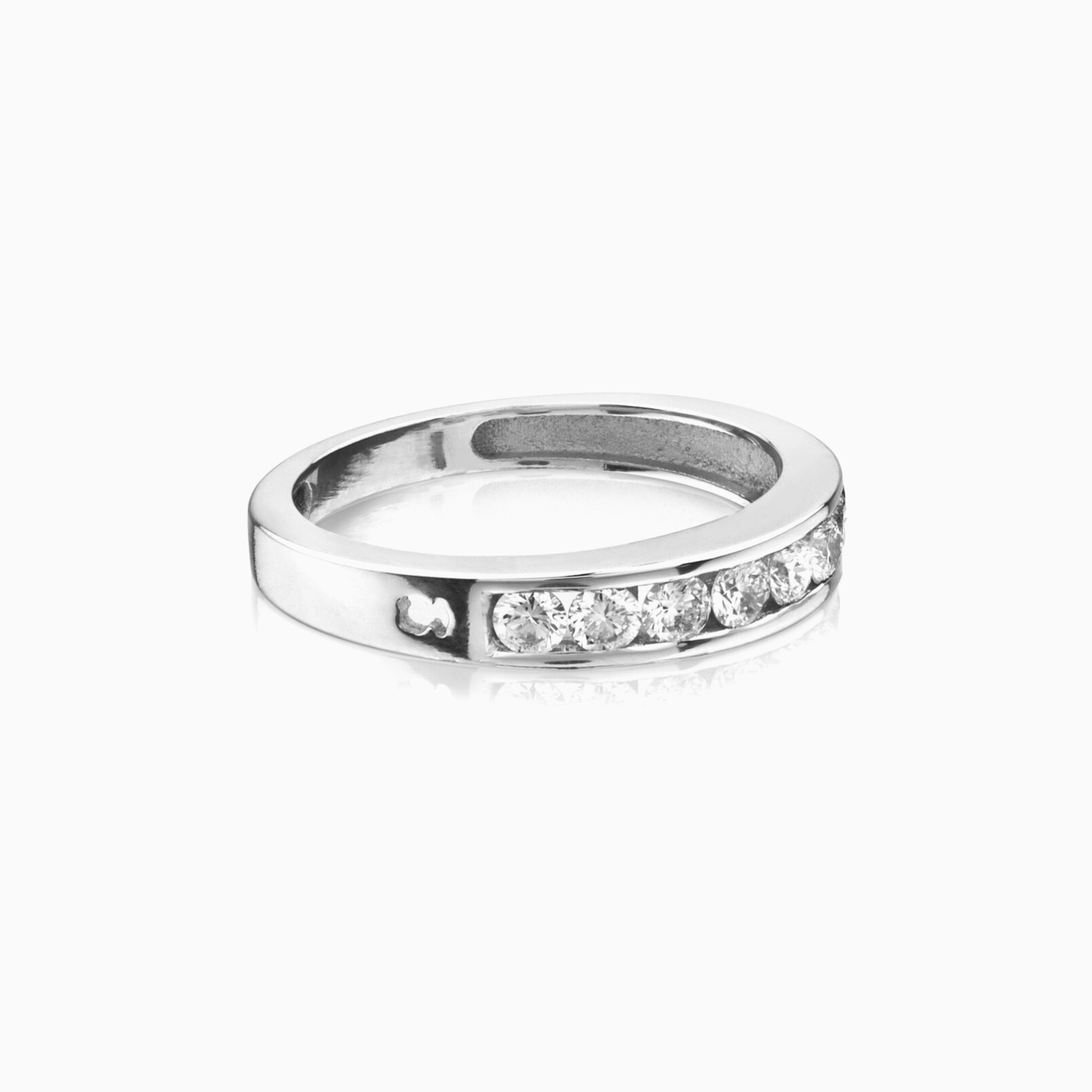 18K white gold TOUS Diamond Ring with Diamonds 0.45ct