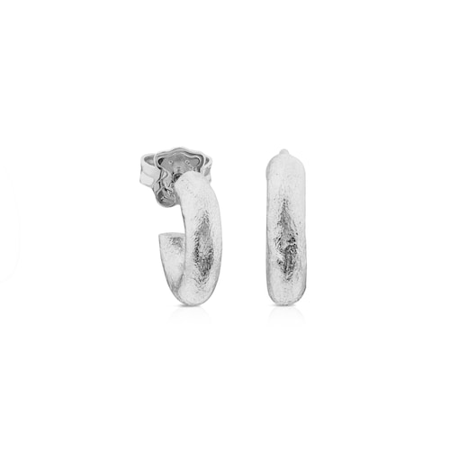 Pendientes de plata Duna Tube