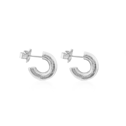 Pendientes de plata Duna Tube