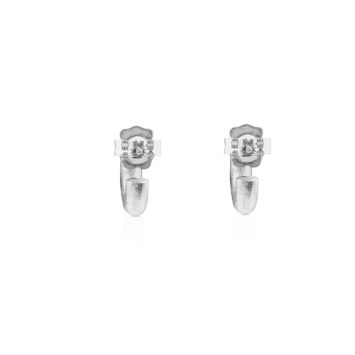 Pendientes de plata Duna Tube