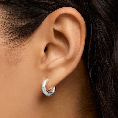 Pendientes de plata Duna Tube