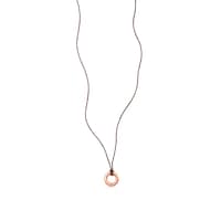 Rose Vermeil Silver Duna Tube Necklace