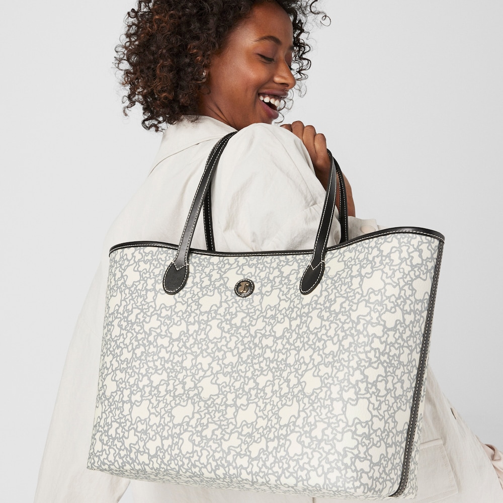 Large beige Kaos Mini Tote bag image number 10