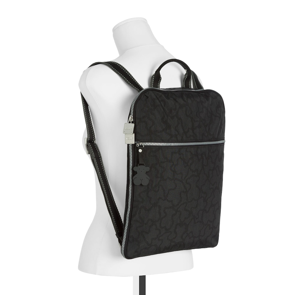 Mochila Kaos New Colores de Nylon en color antracita-negro image number 3